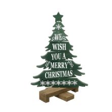 MERRY CHRISTMAS WOODEN TREE